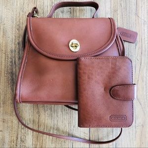 Vintage Coach Regina Purse w/Matching Wallet